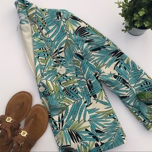 🌴 Sag Harbor tropical print blazer 🌴
